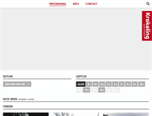 Tablet Screenshot of krakeling.nl